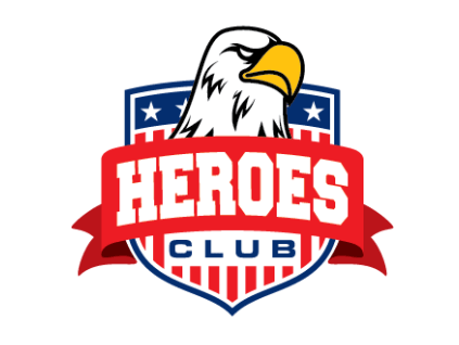 A Heroes Club logo